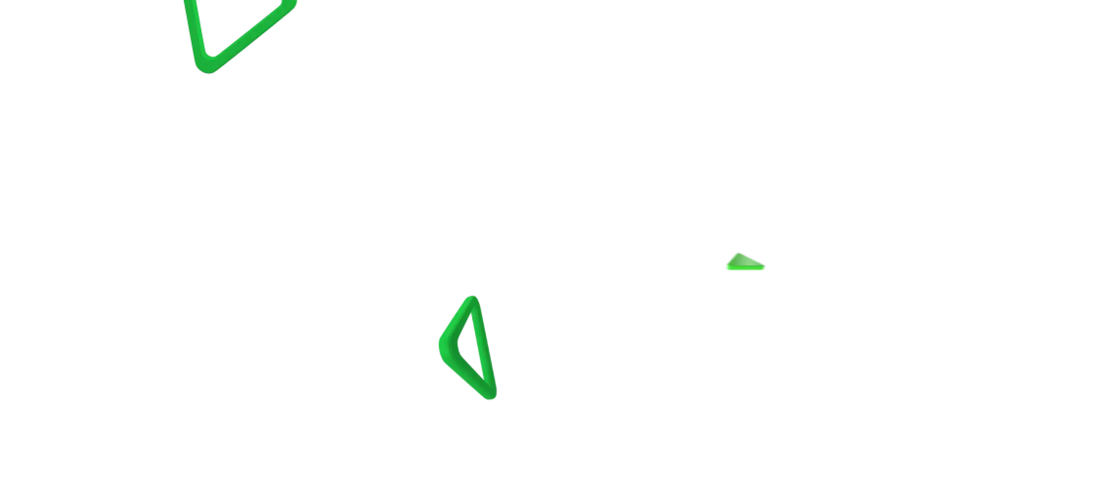 Desktop App Banner Triangle